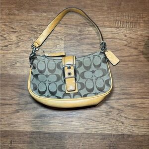 Vintage Coach Signature Shoulder Bag